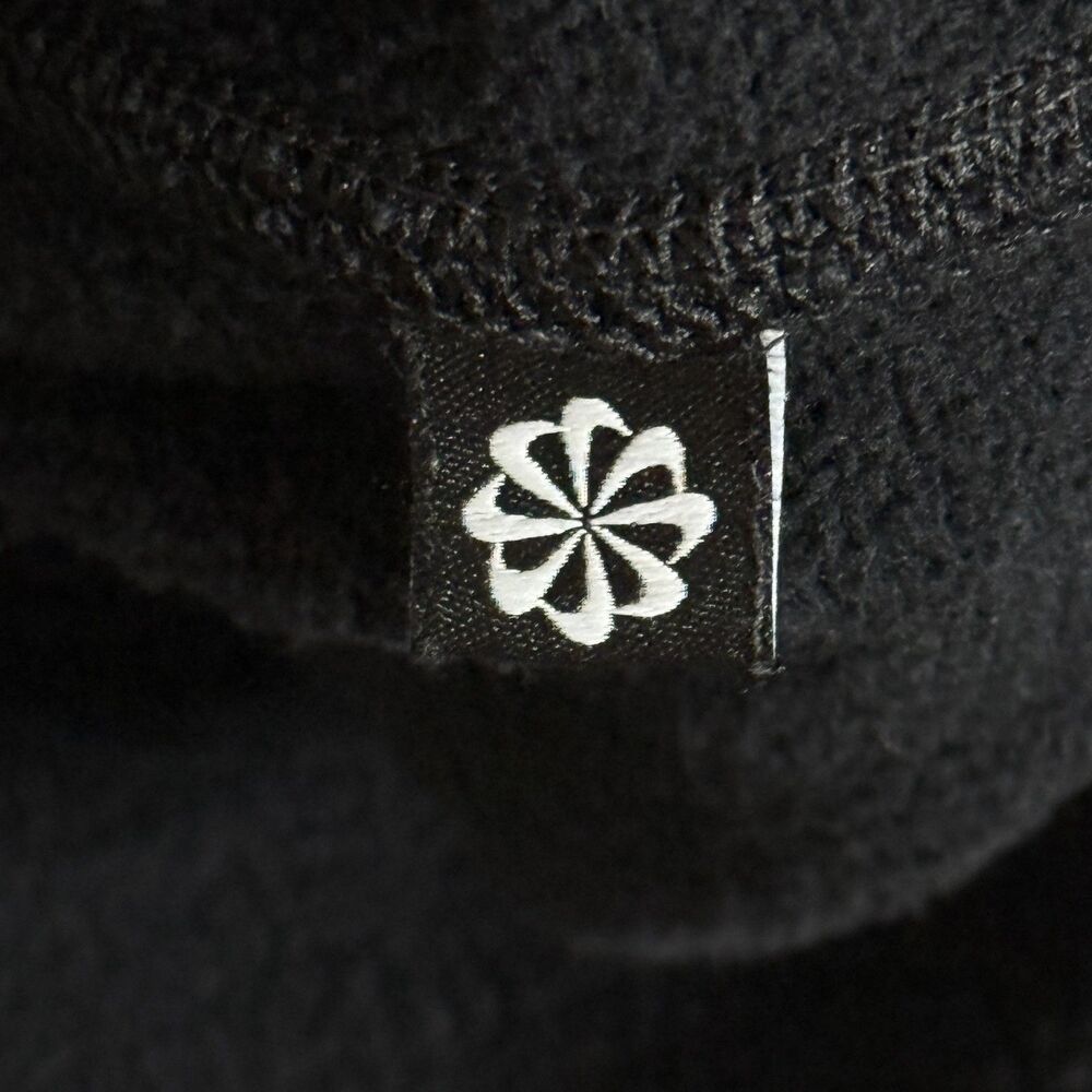 Nike ACG Hoodie Mens Large Black Center Swoosh Therma-Fit Pullover - Picture 7 of 12